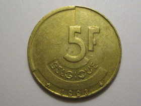 Бельгія Бельгия ^/--/^ Бельгия 5 франков 1993 года BELGIQUE 3 /--/ П /--/ 746 ^_^^^ Бельгія 5 франків 1993 BELGIQUE 3 /--/ П /--/ 746 - фото фото фото