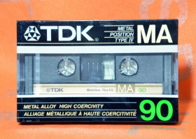Касети Кассеты ^/--/^ Аудио кассета TDK MA 90 Япония 1986  Metal Металл  запечатана ^_^^^ Аудіо касета TDK MA 90 Японія 1986 Metal Метал запечатана - фото фото фото