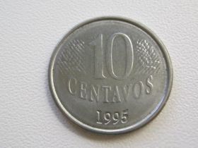 Бразилія Бразилия ^/--/^ Бразилия 10 сентаво 1995 года #15695 ^_^^^ Бразилія 10 сентаво 1995 року #15695 - фото фото фото