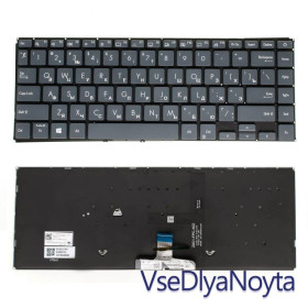 Клавіатури Клавиатуры ^/--/^ Клавиатура для ноутбука ASUS (UX /--/ 435 series) rus, dark silver, без фрейма, подсветка клавиш ^_^^^ Клавіатура для ноутбука ASUS (UX /--/ 435 series) rus, dark silver, без фрейму, підсвічування клавіш - фото фото фото