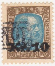 Ісландія Исландия ^/--/^ Исландия 1929 г. №  124 гашеная ^_^^^ Ісландія 1929 р. No 124 гашена - фото фото фото
