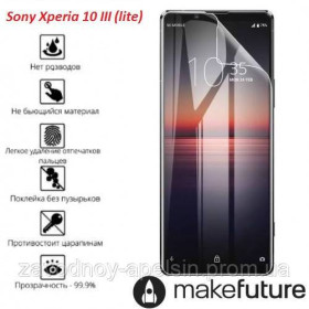 Плівки для екранів Пленки для экранов ^/--/^ Защитная пленка Sony Xperia 10 III  Lite (Гидрогелевая) ^_^^^ Захисна плівка Sony Xperia 10 III Lite (Гідрогельова) - фото фото фото