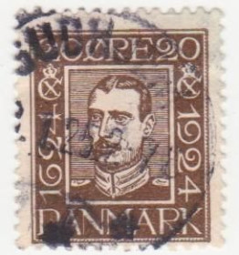 Скандинавія Скандинавия ^/--/^ Дания 1924 г..№ 144 гашеная ^_^^^ Данія 1924 р. No 144 гашена - фото фото фото