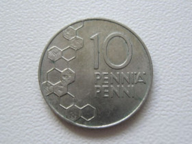 Фінляндія Финляндия ^/--/^ Финляндия 10 пенни 1990 года 29179 ^_^^^ Фінляндія 10 пенні 1990 року 29179 - фото фото фото