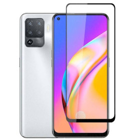 Чохли, бампера Чехлы, бампера ^/--/^ Захисне скло LUX для Oppo Reno /--/ 5 Lite Full Сover чорний 0,3 мм в упаковці ^_^^^ Защитное стекло LUX для Oppo Reno /--/ 5 Lite Full Сover черный 0,3 мм в упаковке - фото фото фото