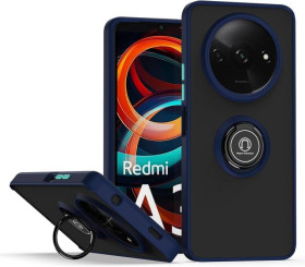 Чохли, бампера Чехлы, бампера ^/--/^ Чохол Fiji Colorframe для Xiaomi Redmi A /--/ 3 /--/ x матовий бампер з кільцем підставкою Dark Blue ^_^^^ Чехол Fiji Colorframe для Xiaomi Redmi A /--/ 3 /--/ x матовый бампер с кольцом подставкой Dark Blue - фото фото фото