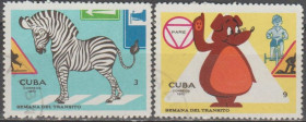 Острівні держави Островные государства ^/--/^ Куба 1970 фауна дорожное движение ^_^^^ Куба 1970 фауна дорожній рух - фото фото фото