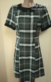 Сукні Платья ^/--/^ Деловое офисное платье в клеточку Primark uk 10 р.44  s ^_^^^ Ділова офісна сукня в клітинку Primark uk 10 р.44 s - фото фото фото