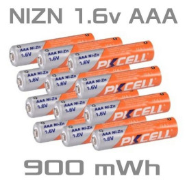 Батарейки, акумулятори Батарейки, аккумуляторы ^/--/^ PKCELL Ni-Zn AAA 900 /--/ mWh Нікель-цинковий акумулятор ААA ^_^^^ PKCELL Ni-Zn AAA 900 /--/ m Wh Никель-цинковый аккумулятор ААА - фото фото фото