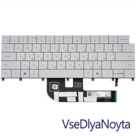 Клавіатури Клавиатуры ^/--/^ Клавиатура для ноутбука DELL (XPS: 9440) ukr, white, подсветка клавиш (ОРИГИНАЛ) ^_^^^ Клавіатура для ноутбука DELL (XPS: 9440) ukr, white, підсвічування клавіш (ОРИГИНАЛ) - фото фото фото