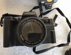 Вінтажні фотоапарати Винтажные фотоаппараты ^/--/^ Фотоаппарат NIPPON AR-4392 /--/ F made in Japan со вспышкой в коробке + инструкция ^_^^^ Фотоапарат NIPPON AR-4392 /--/ F made in Japan зі спалахом в коробці + інструкція - фото фото фото