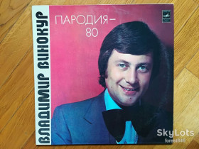 Платівки Пластинки ^/--/^ Владимир Винокур-Пародия-80  (лам. конв.)  (2)-NM, Мелодия ^_^^^ Володимир Винокур-Пародія-80 (лам. конв.) (2)-Ex.+-Мелодія - фото фото фото