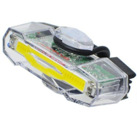 Ліхтарі, ліхтарики Фонари, фары ^/--/^ Фара передня Smart Vulcan Cob Led USB, прозорий (a-O-b-p-0237) ^_^^^ Фара передняя Smart Vulcan Cob Led USB, прозрачный (a-O-b-p-0237) - фото фото фото