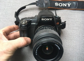 Sony Sony ^/--/^ Зеркальный фотоаппарат Sony Alpha DSLR-A /--/ 500 Kit - 12,3 Мп - CMOS - Идеал ! ^_^^^ Дзеркальний фотоапарат Sony Alpha DSLR-A /--/ 500 Kit - 12,3 Мп - CMOS - Ідеал! - фото фото фото