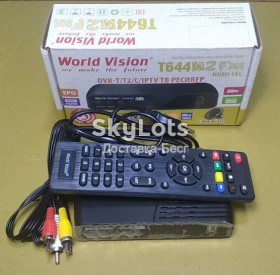 Декодери, тюнери Декодеры, тюнеры ^/--/^ Эфирный T /--/ 2 тюнер World Vision T /--/ 644 /--/ M /--/ 2 Fm DVB-T /--/ 2 + DVB-C TV+IPTV + Megogo       (561) ^_^^^ Ефірний T /--/ 2 тюнер World Vision T /--/ 644 /--/ M /--/ 2 Fm DVB-T /--/ 2 + DVB-C TV+IPTV + Megogo (561) - фото фото фото