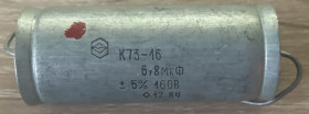 Конденсатори Конденсаторы ^/--/^ Конденсатор К /--/ 73-16 6,8 мкф. * 160 вольт. Б/у! ^_^^^ Конденсатор К /--/ 73-16 6,8 мкф.* 160 вольт. Б/у! - фото фото фото
