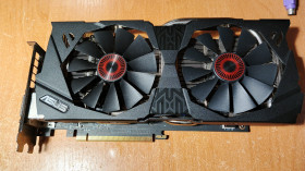 Відеокарти Видеокарты ^/--/^ Відеокарта GTX 970 4 /--/ GB Asus Strix GDDR /--/ 5  (STRIX-GTX /--/ 970-DC /--/ 2 /--/ OC-4 /--/ GD /--/ 5)   (под ремонт) - фото фото фото