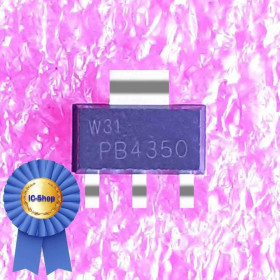 Мікросхеми Микросхемы ^/--/^ Микросхема PBSS /--/ 4350 /--/ Z ( PB /--/ 4350 SOT /--/ 223 ) ( NPN 50-V 3-A) ^_^^^ Мікросхема PBSS /--/ 4350 /--/ Z (PB /--/ 4350 SOT /--/ 223) (NPN 50-V 3-A) - фото фото фото