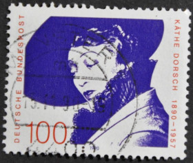 Інше Другое ^/--/^ ФРГ Театральная актриса Кете Дорш 1990 ^_^^^ ФРН Театральна актриса Кете Дорш 1990 - фото фото фото