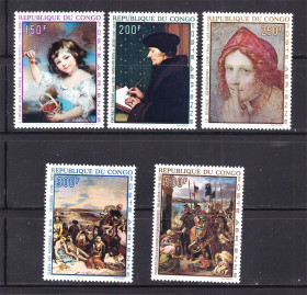 Мистецтво Искусство ^/--/^ Искусство .  Конго 1970 г MNH - ^_^^^ Конго 1970 MNH - фото фото фото