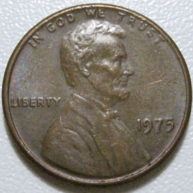 Обігові Обиходные ^/--/^ США 1 цент 1975 року #40019 ^_^^^ США 1 цент 1975 года #40019 - фото фото фото