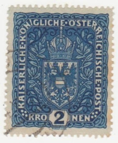 Австрія Австрия ^/--/^ Австрия 1916  г. № 222 гашеная ^_^^^ Австрія 1916 р. No 222 гашена - фото фото фото