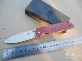 Ножі, мультітули Ножи, мультитулы ^/--/^ QSP PARROT V /--/ 2 QS /--/ 102-E, D /--/ 2 Satin, Micarta Red, Шайби, Outdoor, EDC, Liner Lock ^_^^^ QSP PARROT V /--/ 2 QS /--/ 102-E, D /--/ 2 Satin, Micarta Red, Шайбы, Outdoor, EDC, Liner Lock - фото фото фото