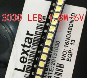 Світлодіоди Светодиоды ^/--/^ Светодиоды подсветки матриц LED 3030 SMD 1,8 /--/ W 6 /--/ V 1 /--/ шт - лот ^_^^^ Світлодіоди підсвічування матриць LED 3030 SMD 1,8 /--/ W 6 /--/ V 1 /--/ шт - лот - фото фото фото