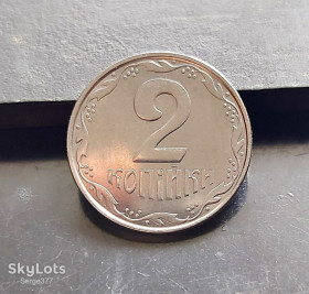 Обігові Обиходные ^/--/^ MN Україна 2 копійки 2012 р., 1 /--/ ДА ^_^^^ MN Украина 2 копейки 2012 г. - фото фото фото
