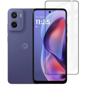 Чохли, бампера Чехлы, бампера ^/--/^ Захисне скло Fiji Premium для Motorola E /--/ 15 повне проклеювання Anti-Static чорний ^_^^^ Защитное стекло Fiji Premium для Motorola E /--/ 15 полное проклеивание Anti-Static черный - фото фото фото