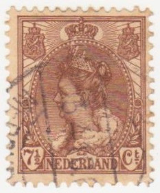 Інші країни Другие страны ^/--/^ Голландия 1899 г. №  55 гашеная ^_^^^ Голландія 1899 р. No 55 гашена - фото фото фото
