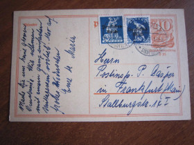 Європа Европа ^/--/^ ПОЧТОВАЯ КАРТОЧКА. РЕЙХ. 1922 Г ^_^^^ Поштова картка. Рейх. 1922 Г - фото фото фото