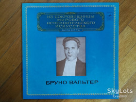 Платівки Пластинки ^/--/^ Бруно Вальтер  (лам. конв.)  (1)-NM+, Мелодія ^_^^^ Бруно Вальтер (лам. конв.) (1)-NM+, Мелодия - фото фото фото