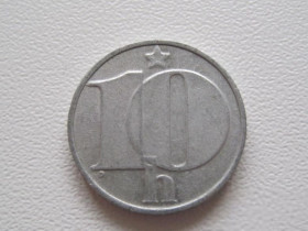 Чехословаччина Чехословакия ^/--/^ Чехословакия 10 геллеров 1977 года 25072 ^_^^^ Чехословаччина 10 геллерів 1977 року 25072 - фото фото фото