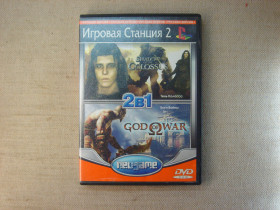 Диски з Іграми та ПЗ Диски с Играми и ПО ^/--/^ Гра DVD на PS /--/ 2. Shadow of the Colossus / God of War  (2 /--/ в /--/ 1) RU ^_^^^ Игра DVD на PS /--/ 2. Shadow of the Colossus / God of War (2 /--/ в /--/ 1) RU - фото фото фото