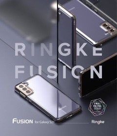 Чохли, бампера Чехлы, бампера ^/--/^ Чехол Ringke Fusion для Samsung Galaxy S /--/ 21 чохол на Самсунг С /--/ 21 G /--/ 991 Clear - фото фото фото