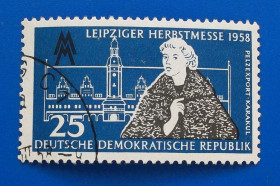 НДР, ФРН ГДР, ФРГ ^/--/^ ГДР 1958 г - Лейпцигская осенняя ярмарка ^_^^^ НДР 1958 р. - Лейпцігський осіння ярмарок - фото фото фото