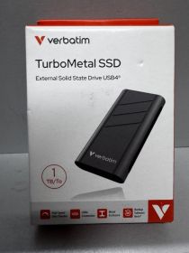 Жорсткі диски Жесткие диски ^/--/^ Внешний SSD-накопитель Verbatim TurboMetal 1 /--/ TB (32021) Новый! ^_^^^ SSD-накопичувач Verbatim TurboMetal 1 /--/ TB (32021) Новий! - фото фото фото