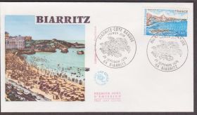 Франція Франция ^/--/^ Франция 1976 ТУРИЗМ ОТДЫХ ПЛЯЖ КУРОРТ BIARRITZ ПУТЕШЕСТВИЯ МОРСКАЯ БУХТА ГАВАНЬ ЦВЕТЫ КПД Mi.1991 ^_^^^ Франція 1976 ТУРИЗМ ВІДПОЧИХ ПЛЯЖ КУРОРТ BIARRITZ Подорожі МОРСЬКА БУХТА ГАВАНЬ КВЕТИ ККД Mi.1991 - фото фото фото