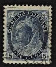 Північна Америка Северная Америка ^/--/^ Канада Canada 1898 г № 58 гашеная ^_^^^ Канада Canada 1898 р No 58 гашена - фото фото фото