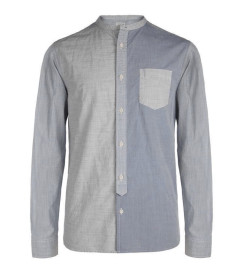 Сорочки Рубашки ^/--/^ Рубашка слим серо-сизая &amp;apos;Allsaints&amp;apos; Flaxville shirt 48-50 /--/ р ^_^^^ Сіро-сизая &amp;apos;Allsaints &amp;apos; Flaxville shirt 48-50 /--/ р - фото фото фото