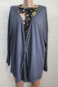 Кофти Кофты ^/--/^ Новая трикотажная кофта - кардиган вискоза H&amp;M размер L-2 /--/ XL ^_^^^ Нова трикотажна кофта - кардіган віскоза H&amp;M розмір L-2 /--/ XL - фото фото фото