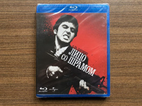 Бойовик / Триллер / Жахи Боевик / Триллер / Ужасы ^/--/^ &amp;quot;Лицо со шрамом&amp;quot; Blu-ray российская лицензия ^_^^^ &amp;quot; Особа зі шрамом &amp;quot; Blu-ray російська ліцензія - фото фото фото