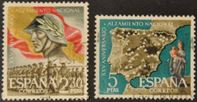 Інше Другое ^/--/^ Испания Армия Искусство  1961 ^_^^^ Іспанія Армія Мистецтво 1961 - фото фото фото