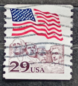 Північна Америка Северная Америка ^/--/^ США 1991 г - гора Рашмор, гаш ^_^^^ 1991 — гора Рашмор, гаш - фото фото фото