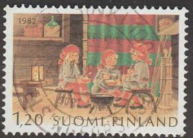 Скандинавія Скандинавия ^/--/^ Финляндия Фінляндія 1982 Рождество Різдво ^_^^^ Финляндия Финляндия 1982 Рождество - фото фото фото