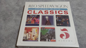 Музичні диски Музыкальные диски ^/--/^ reo speedwagon. 5 cd запечатанный американский бокс-сет ^_^^^ Reo Speedwagon. 5 cd задрукований американський бокс-сет - фото фото фото