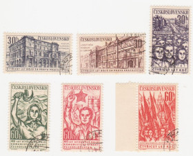 Чехословаччина Чехословакия ^/--/^ Чехословакия 1961 г № 1266‑1271 гашеная серия ^_^^^ Чехословаччина 1961 р No 1266-1271 гашена серія - фото фото фото