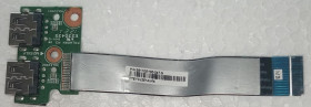 Інші комплектуючі Другие комплектующие ^/--/^ Плата USB ноутбука HP 650 655 CQ /--/ 58 01016 /--/ yy /--/ 00-J /--/ 09-G - фото фото фото