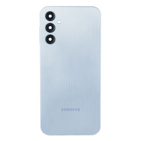 Корпуса на Samsung Корпуса на Samsung ^/--/^ Задня частина корпусу Samsung Galaxy A /--/ 14 SM-A /--/ 145 Silver  (з склом камери) ^_^^^ Задняя часть корпуса Samsung Galaxy A /--/ 14 SM-A /--/ 145 Silver (со стеклом камеры) - фото фото фото